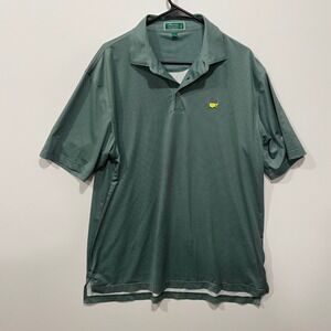 Masters‎ Exclusively Designed by Peter Millar Green Dot Logo Mens Large Polo